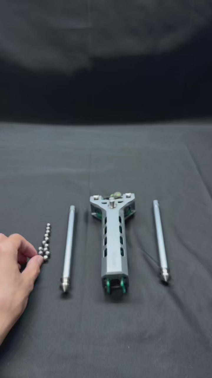YONTYEQ Y6 aluminum slingshot display video