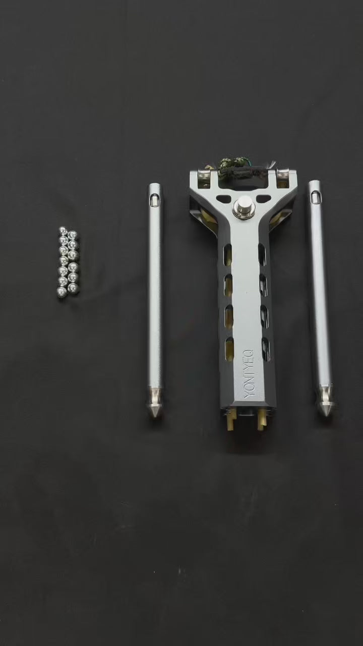 YONTYEQ Y5 compact aluminum slingshot display video