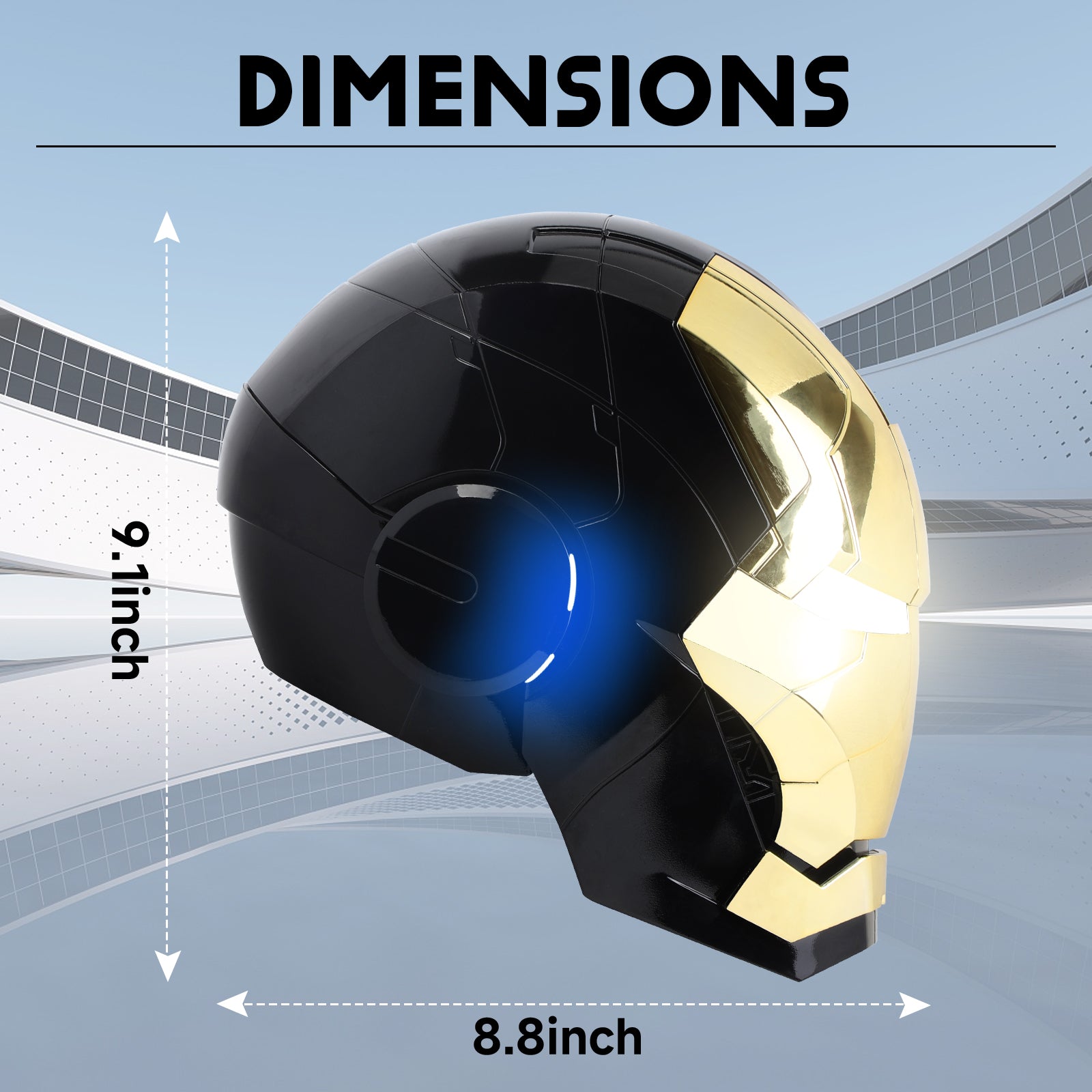 YONTYEQ Smart Iron Hero MK Helmet – packaging box
