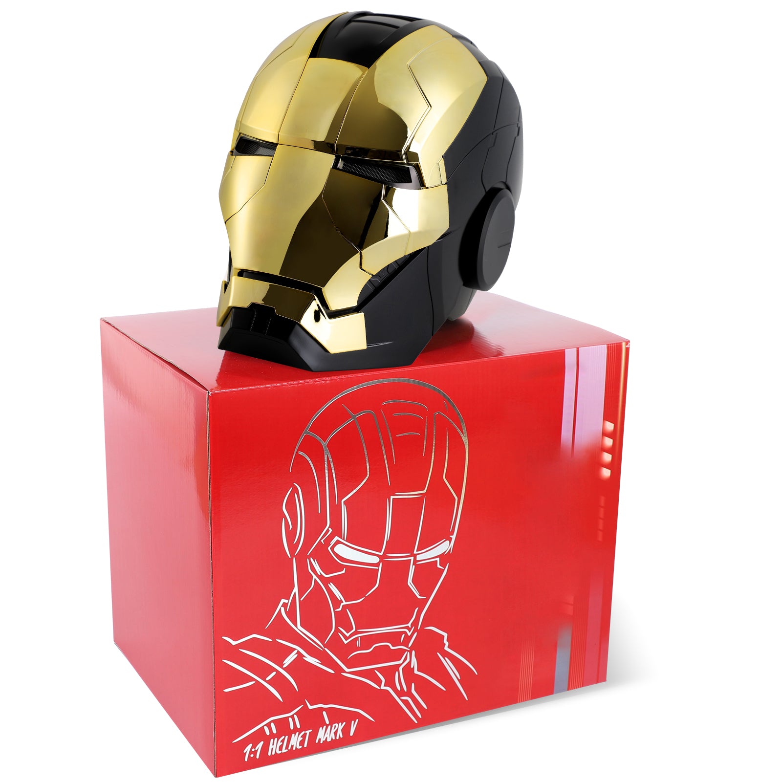 YONTYEQ Smart Iron Hero MK Helmet – front LED illuminated
