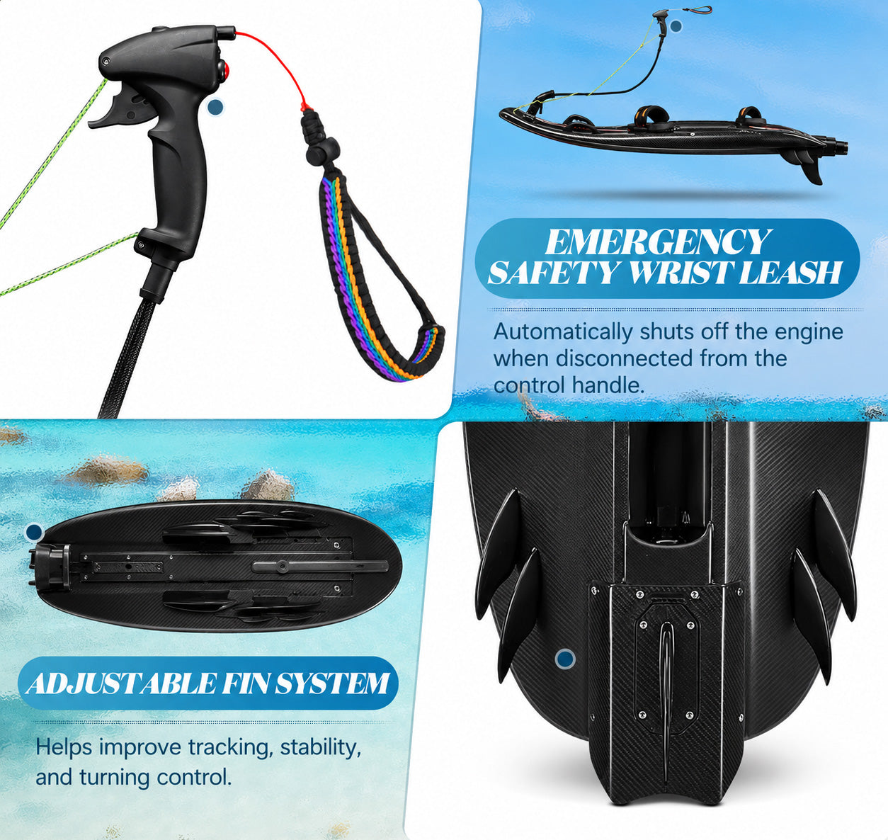 YONTYEQ DLE Jetboard – full kit with access