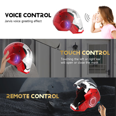 YONTYEQ Iron Hero MK5 wearable mask side profile
