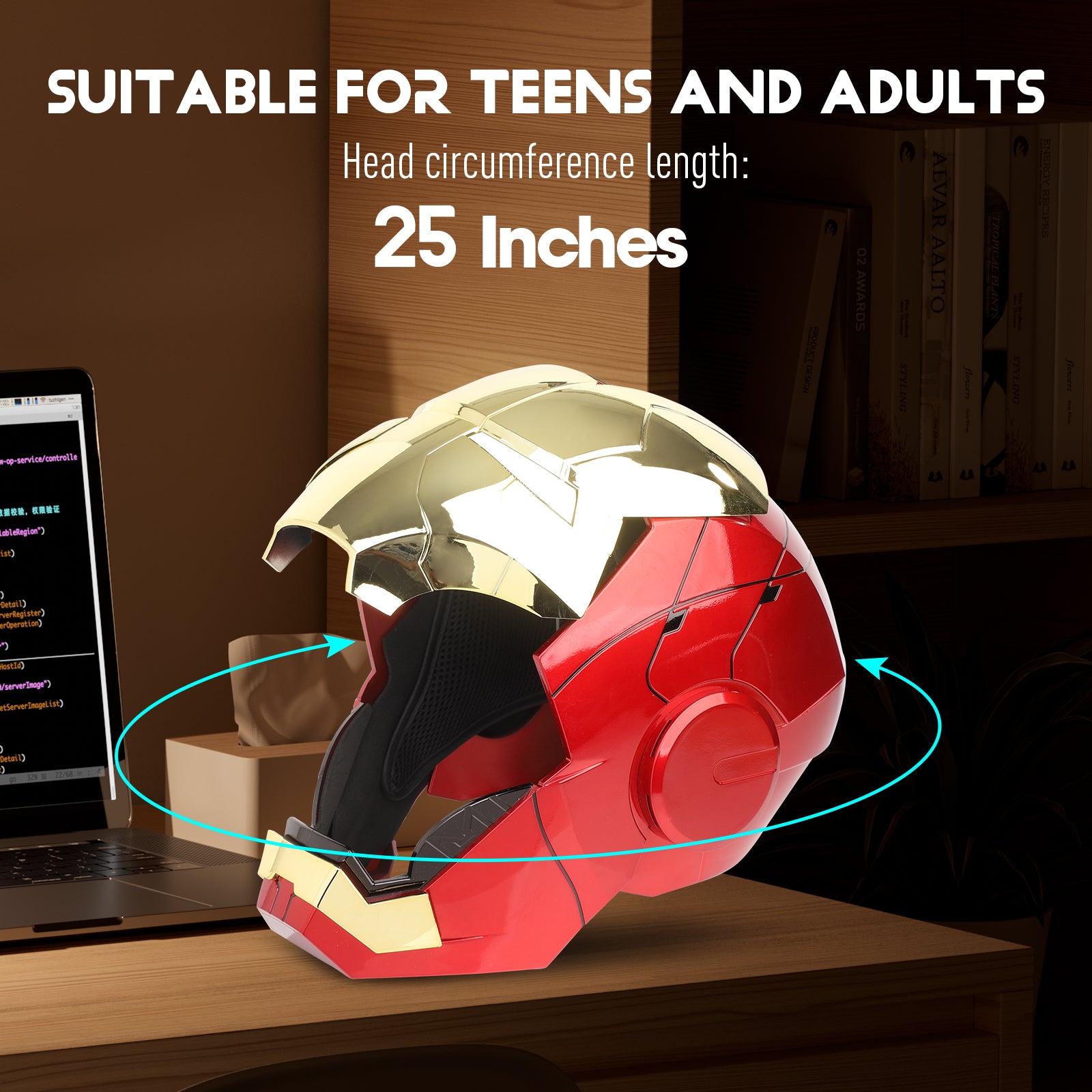 YONTYEQ Iron Hero MK helmet voice control feature