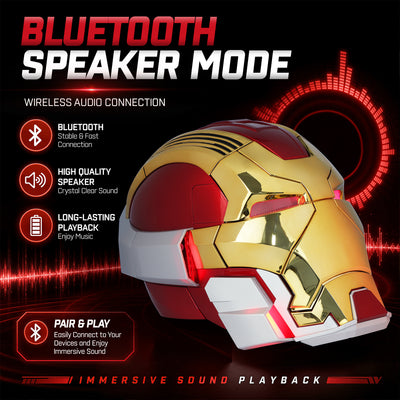 YONTYEQ Iron Hero MK 17 Helmet – side profile view