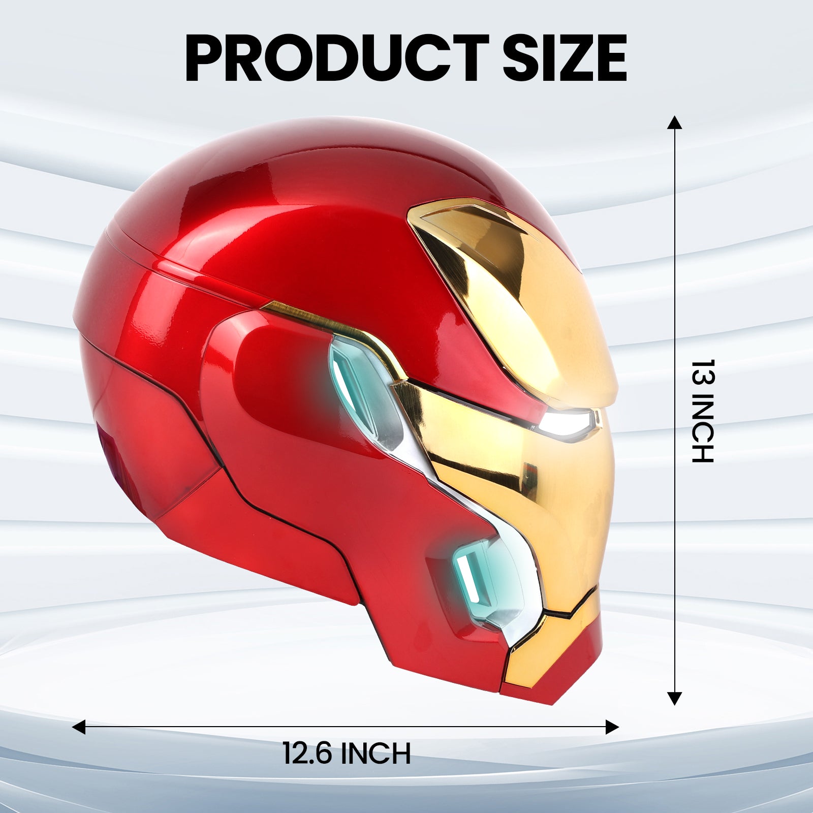 YONTYEQ Iron Hero MK 50 helmet interior fit and padding