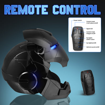 YONTYEQ Iron Hero MK 5 smart helmet interior fit detail