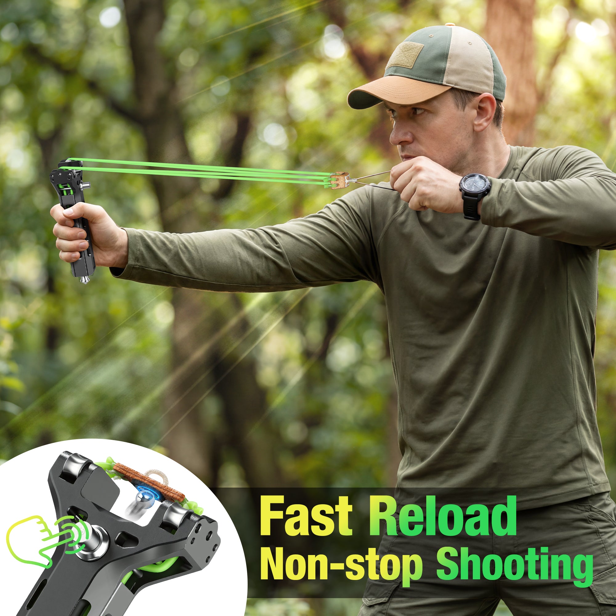 YONTYEQ Y5 Y6 slingshot kit accessories and steel balls