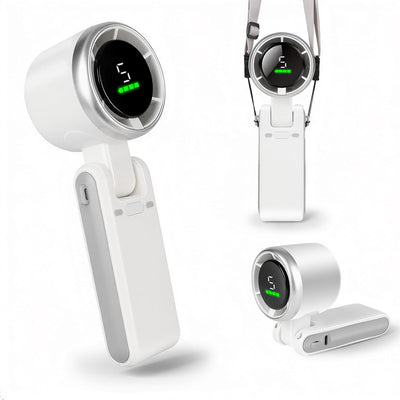 YONTYEQ portable handheld turbo fan with LED display