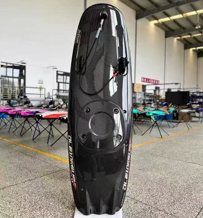 YONTYEQ DLE Jetboard – side profile on water