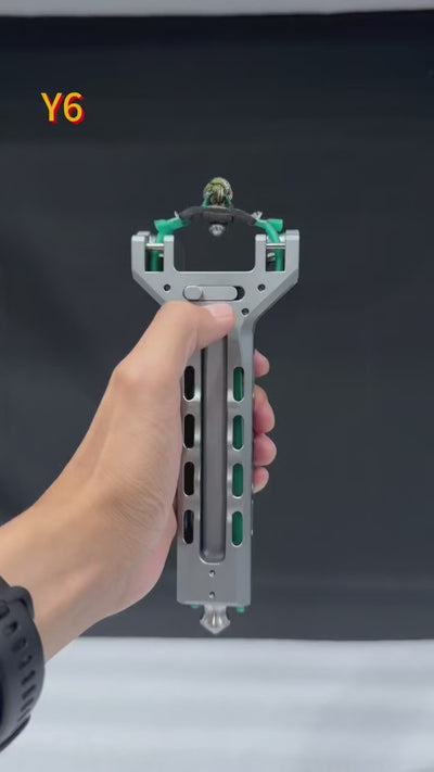 YONTYEQ Aluminum Slingshot Kit with Ammo Tube