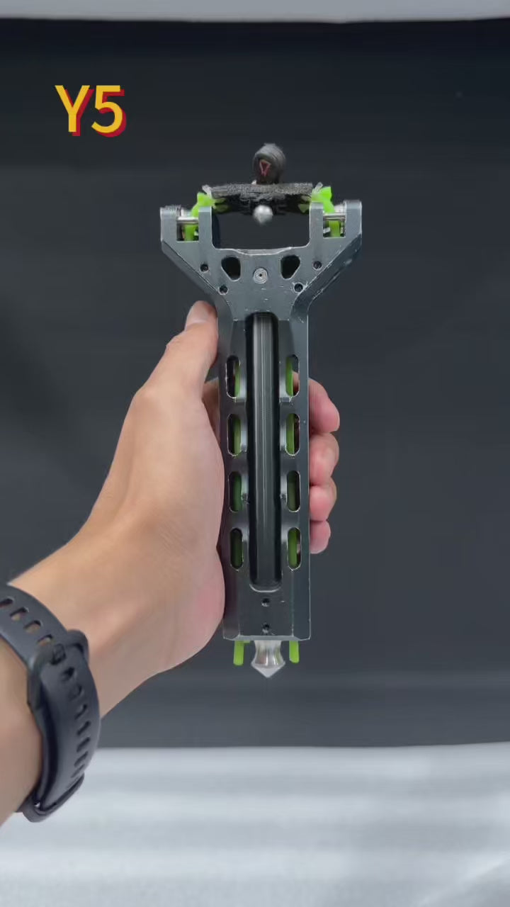 YONTYEQ Aluminum Slingshot Kit with Ammo Tube